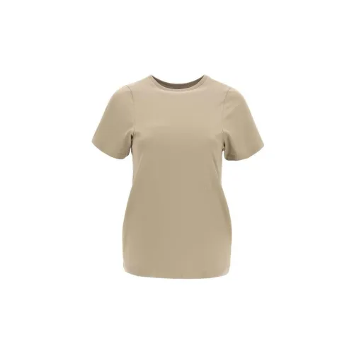 TOTEME T-Shirts Women's Gray Brown