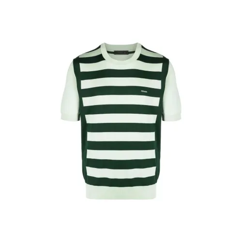 PRADA T-Shirts Men Green