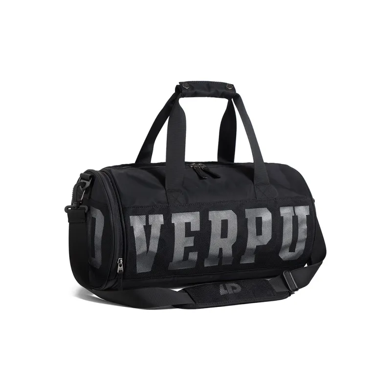 LOVERPUSS Nylon Gym Bag Yoga Bag Swim Bag Handbag Crossbody Bag Regular Unisex Black/Gray-6