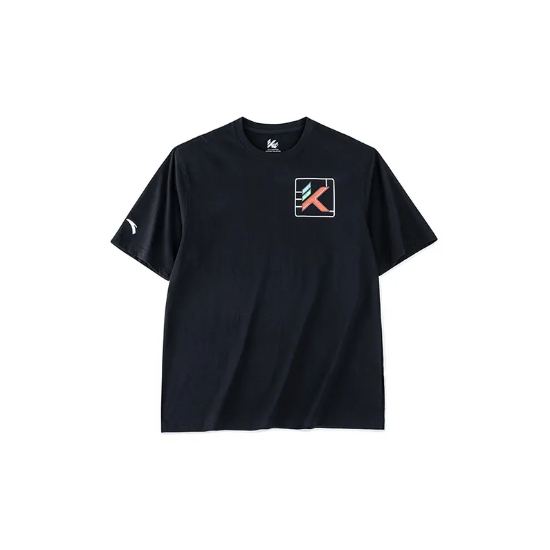 ANTA T Shirts Men Black-1