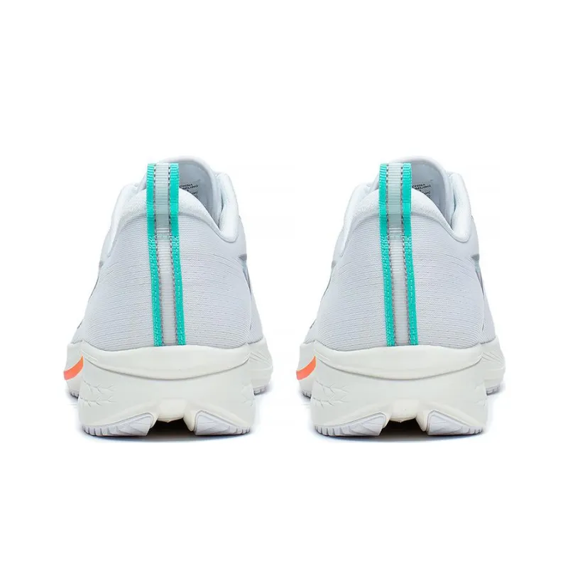 LiNing Red Hare 6 Abrasion Resistant Breathable Low Top Sprint Running Shoes Men's White-3