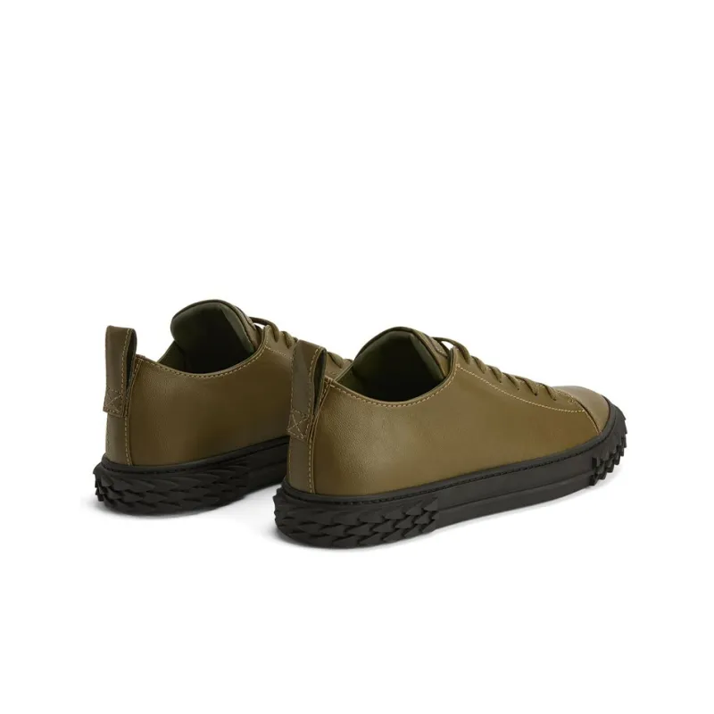 Giuseppe Zanotti/GZ Blabber Low Top Stylish Skateboarding Shoes Men's Army Green-2
