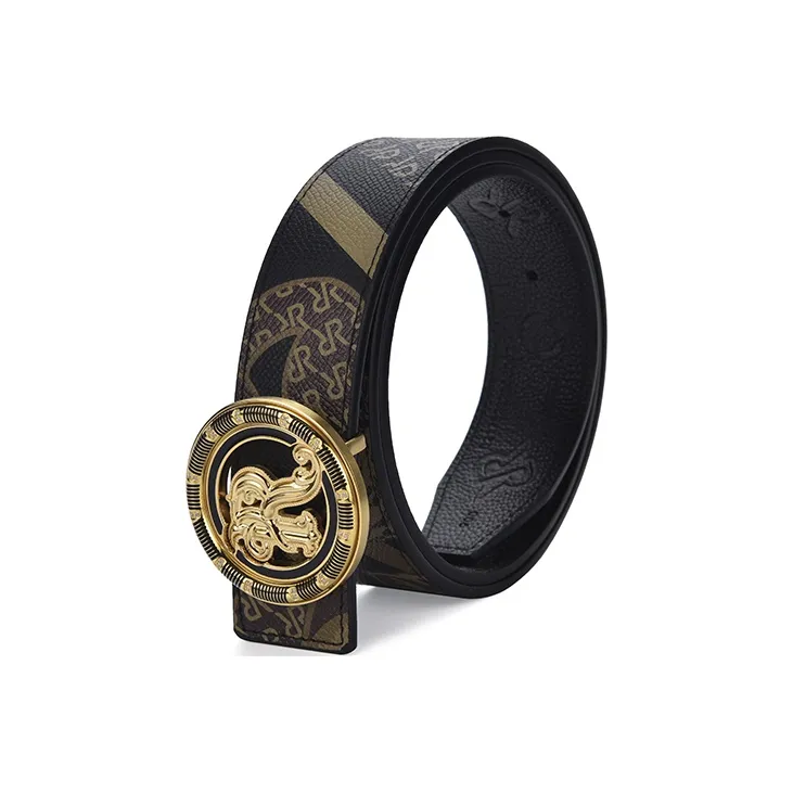 RARE Cow Leather Belts Men's Multicolor 3.5-2