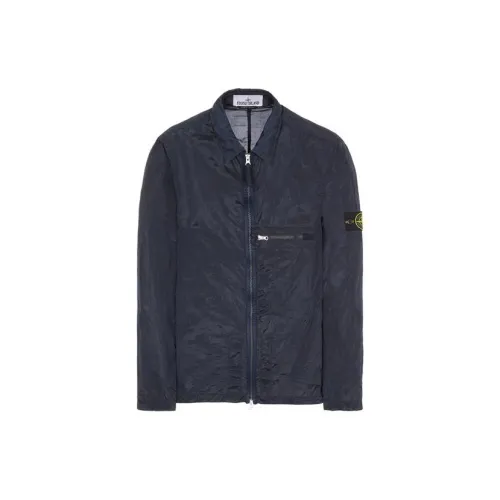 STONE ISLAND SS23 Nylon Meta Jackets Men Blue