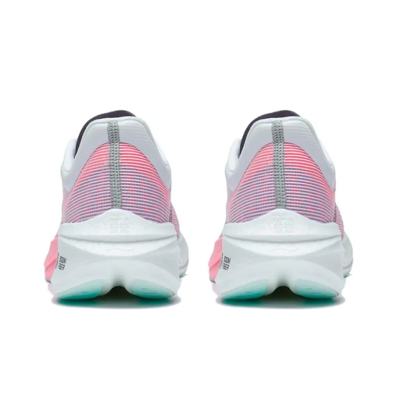 LiNing Feidian 3 Challenger Durable Breathable Low-Top Running Shoes Men's Pink White-3