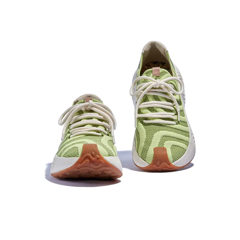 U.IN Painted Travel Shoes In Plain White Braava 2 Casual Shoes Women's-13