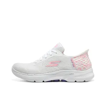 Skechers Go Walk 'White Pink' Women's