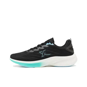 XTEP Lighten 7.0 Cushioning Wear Resistant Rebound Low Top Running Shoes Black Blue