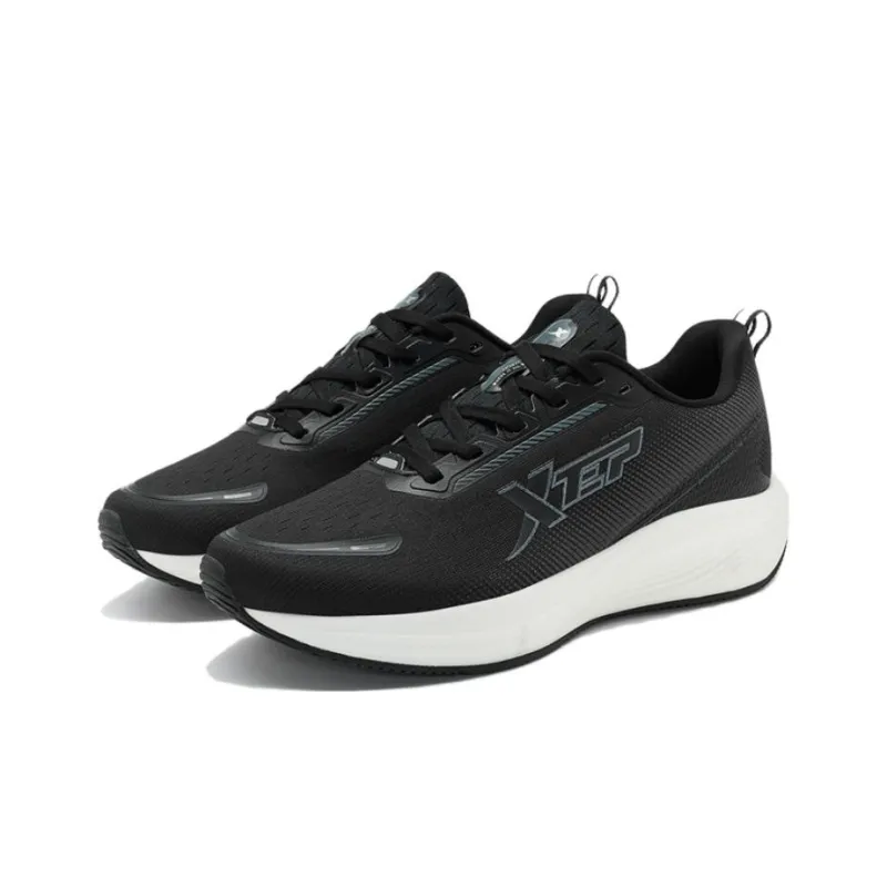 XTEP Star Speed Breathable Low Top Running Shoes Women's Black-1