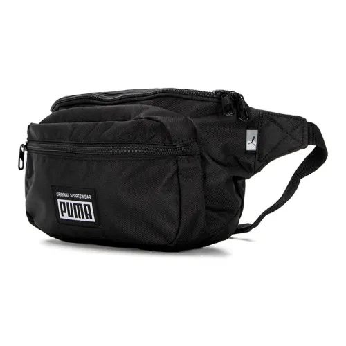 PUMA Fabric Crossbody Bags Fanny Pack Unisex Black