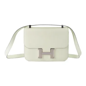 HERMES Constance Epsom Leather Shoulder Bag Crossbody Bag Women's 0S Vert Fizz Bubble Green