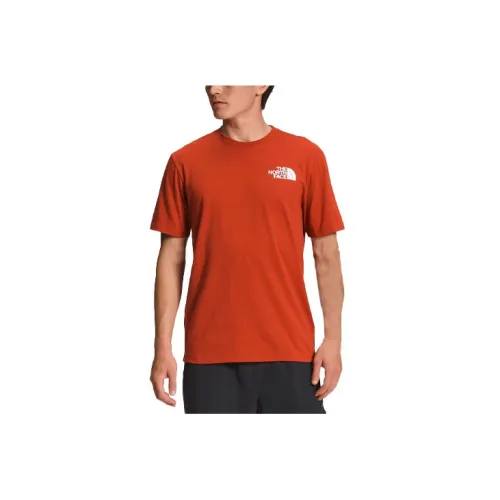 THE NORTH FACE T-Shirts Men Red