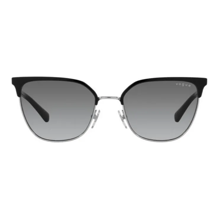 VOGUE Alloy Frame Irregular Shape Sunglass Women's-0