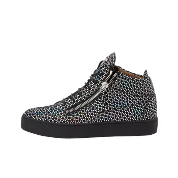 Giuseppe Zanotti/GZ Kriss High-Top Stylish Skateboarding Shoes Men's Black
