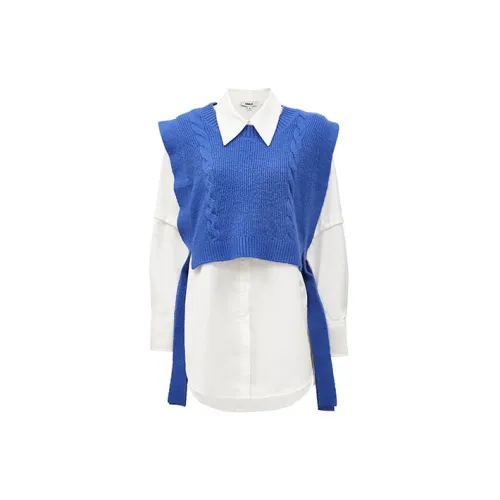 ONLY Shirts Women's Eye-Catching Blue DAZZLING BLUE