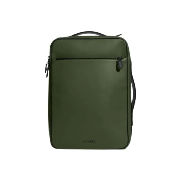 COACH Graham Smooth Calf Leather Backpack Regular Men's Olive Green-0