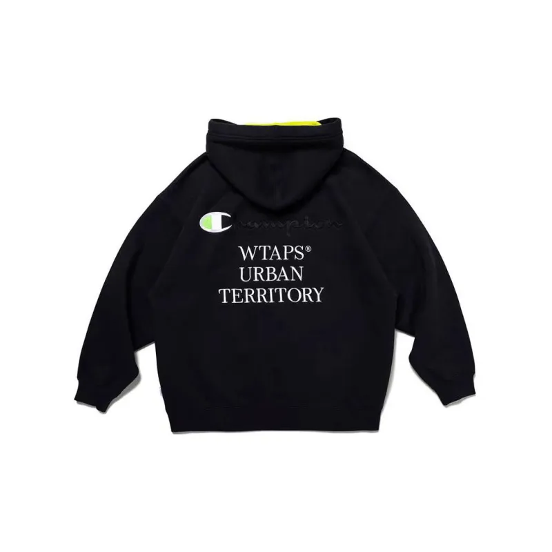 Champion X WTAPS T-shirt sweatshirts Unisex Black - Cheap Rcj  
