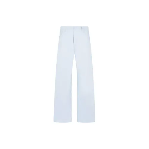 RAF SIMONS Jeans Men White