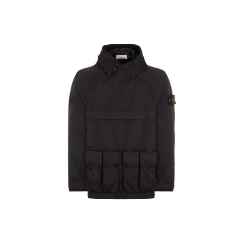 STONE ISLAND SS23 Nylon Meta Jackets Men Black