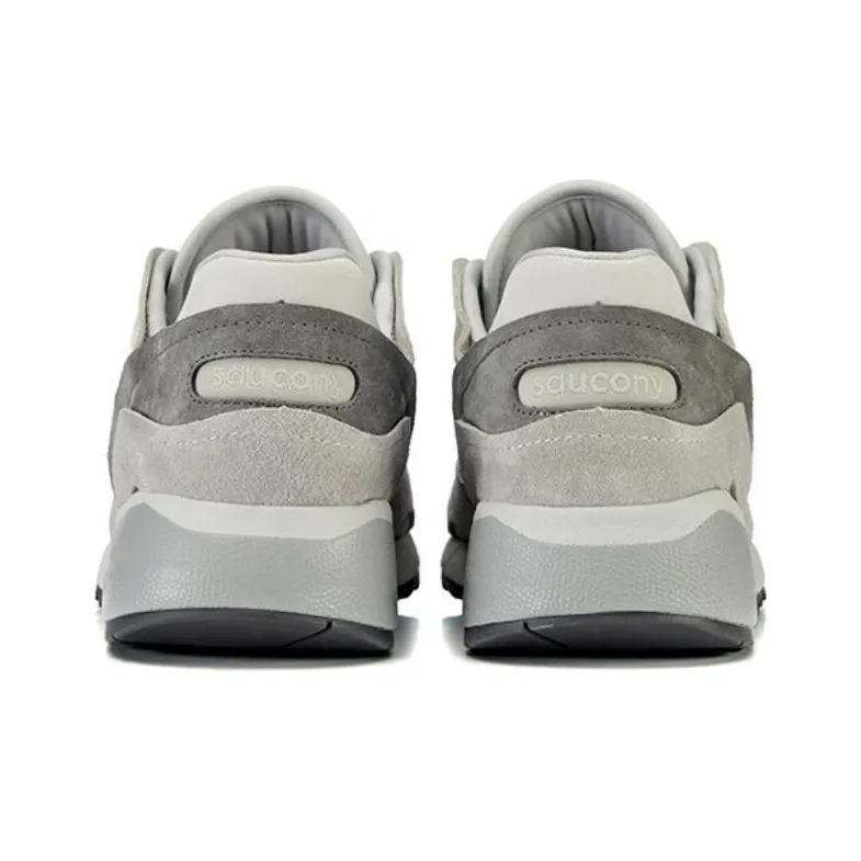 Saucony Shadow 6000 Cushioning Anti Slip Wear Resistant Breathability Low Top Casual Shoes Unisex Gray-3