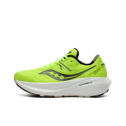 Saucony Triumph 20 Running Shoes Women's Low-Top Yellow/Black