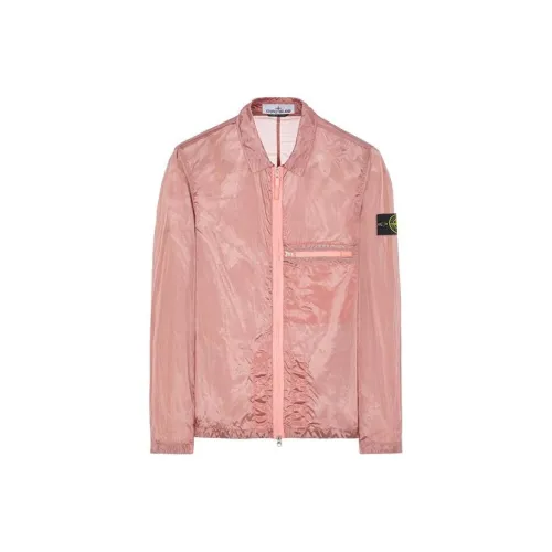 STONE ISLAND SS23 Nylon Meta Jackets Men Pink