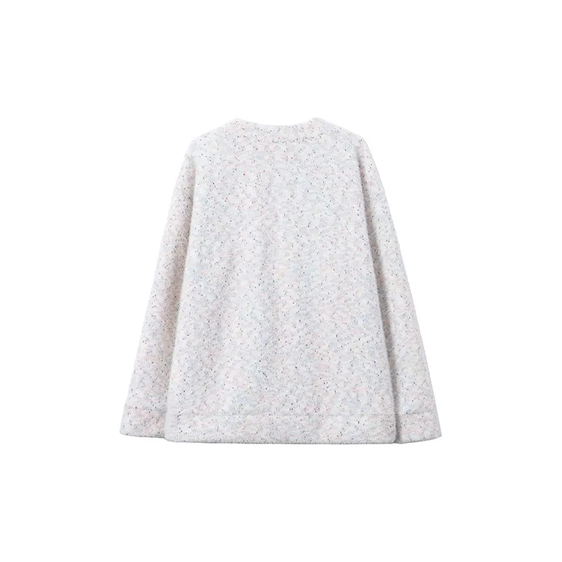 KING PRINCE Knitwear Fashion Basic Versatile, Fall Travel Women's Ecru-1