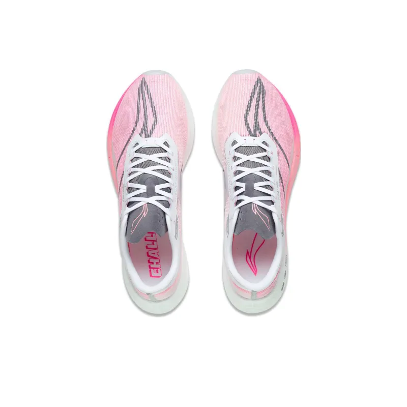 LiNing Feidian 3 Challenger Durable Breathable Low-Top Running Shoes Men's Pink White-2