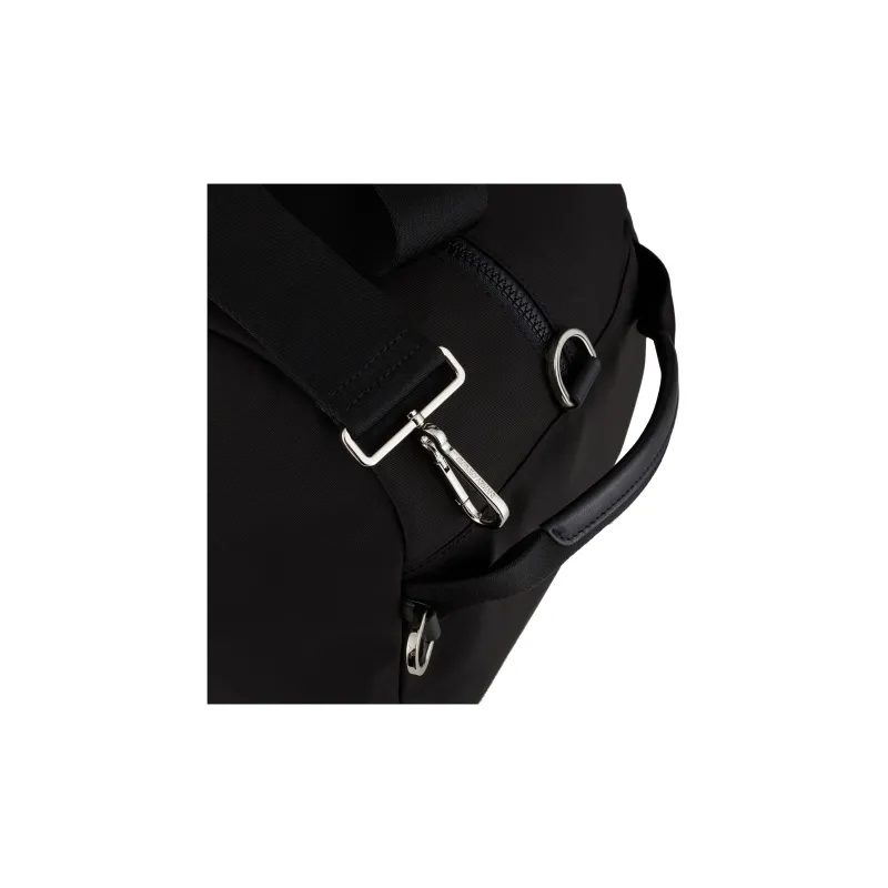 GIORGIO ARMANI Polyester Handbag Shoulder Bag Crossbody Bag Luggage Bag Travel Bag Medium Size Men's Black-5