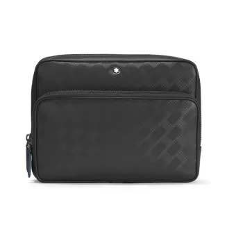 MONTBLANC Cow Leather Messenger Bag Shoulder Bag Crossbody Bag Mini Men's Black