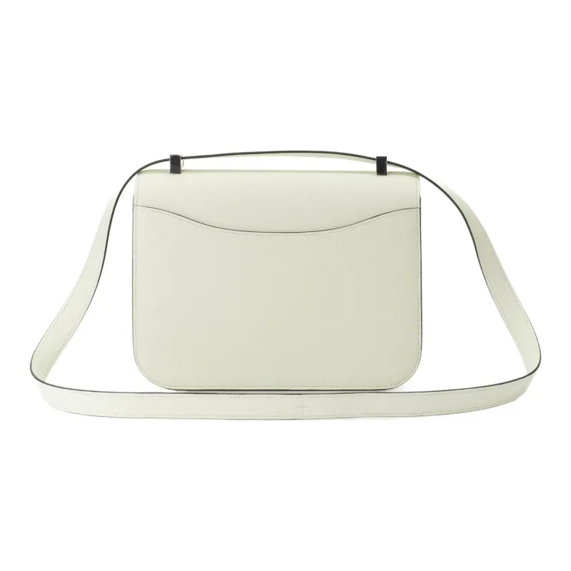 HERMES Constance Epsom Leather Shoulder Bag Crossbody Bag Women's 0S Vert Fizz Bubble Green-2