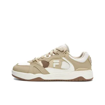 FILA FUSION Classic Skate Shoes 'Khaki White'