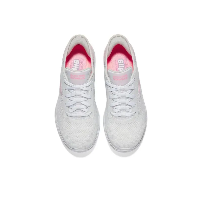 Skechers Go Walk 'White Pink' Women's-3