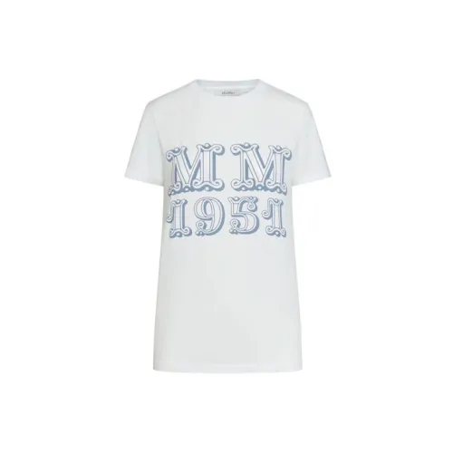 MaxMara T-Shirts Women's White