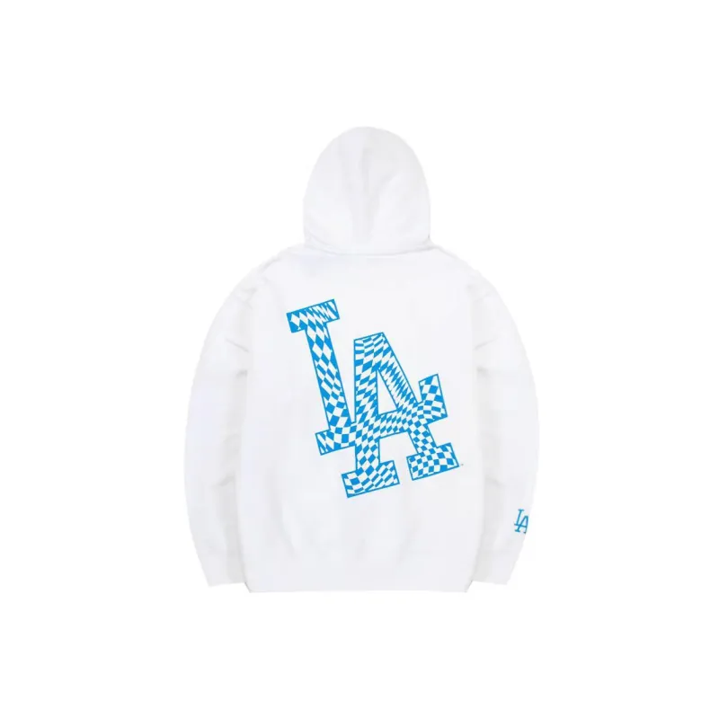 MLB Los Angeles Dodgers Sweatshirts Unisex Ecru-1