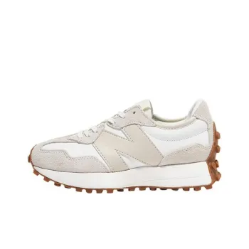 New Balance 327 Beige White Gum Pink Women's