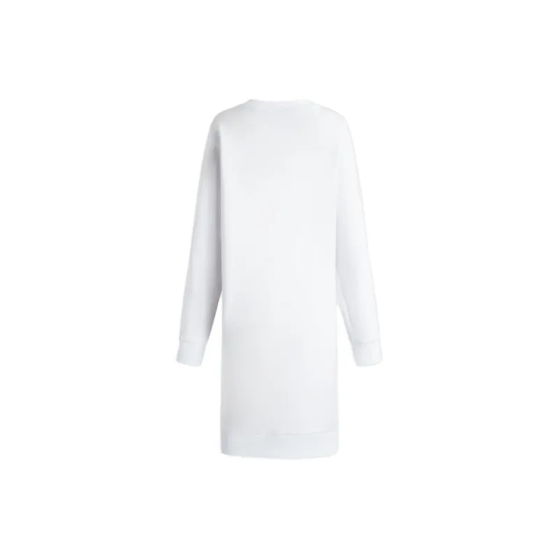 ARMANI EXCHANGE Long Sleeved Dresses Women's White-1