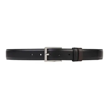 GUCCI Fashion Trend Pin Buckle Belt Men's Black