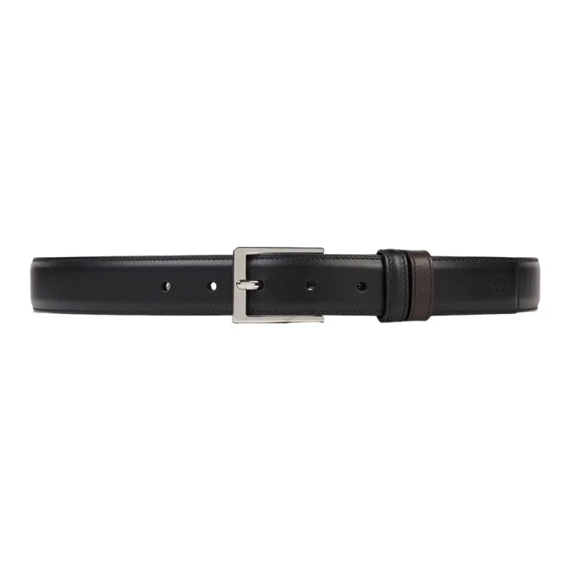 GUCCI Fashion Trend Pin Buckle Belt Men's Black-0