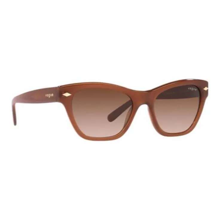 VOGUE Plate Frame Oval Glasses Women's-1