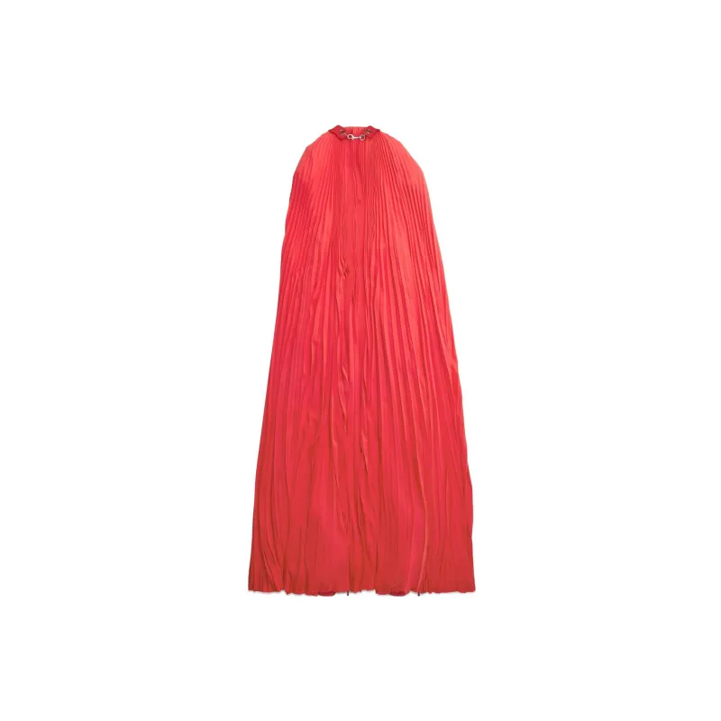 Balenciaga SS23 Long-Sleeved Dresses Women's Red-1