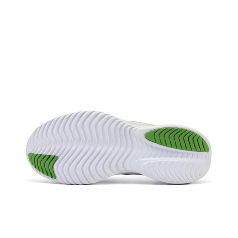 Saucony Kinvara 14 Slip Resistant, Abrasion Resistant, Lightweight Low Top Casual Running Shoes Women's White Green-4