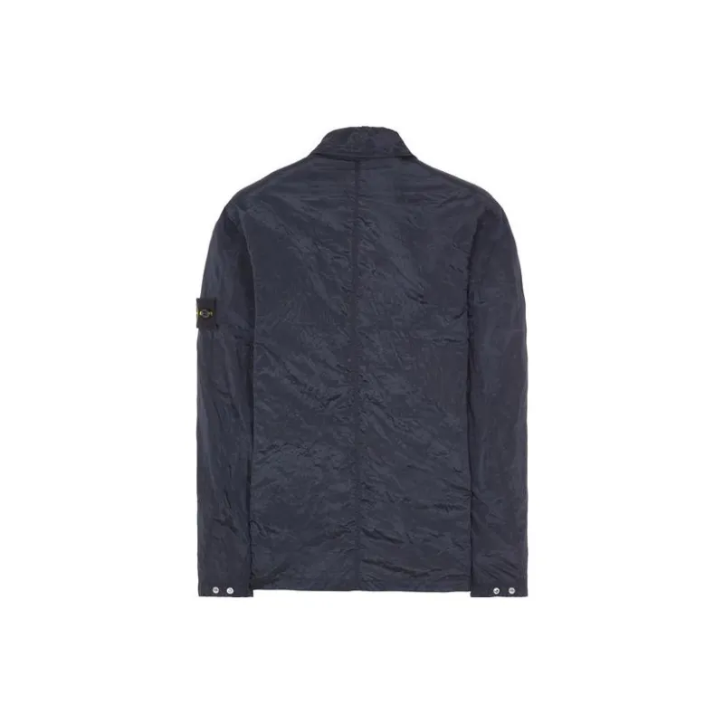 STONE ISLAND SS23 Nylon Meta Jackets Coats Men's Blue-1