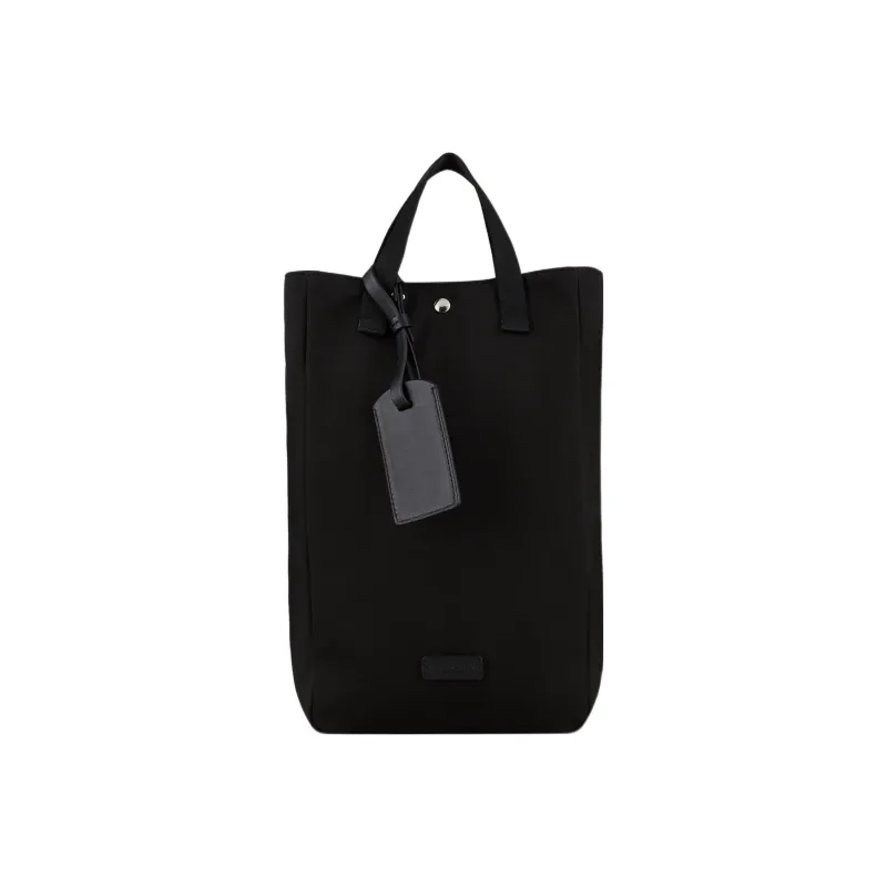 GIORGIO ARMANI Polyester Handbag Shoulder Bag Crossbody Bag Luggage Bag Travel Bag Medium Size Men's Black-3