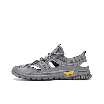 Jeep Abrasion Resistant Lightweight Slip Resistant Sports Sandals Men's Gray
