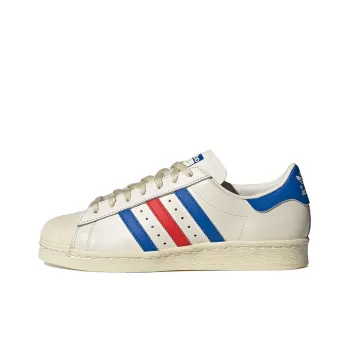 Superstar Adidas Originals 82 'White Blue Red'