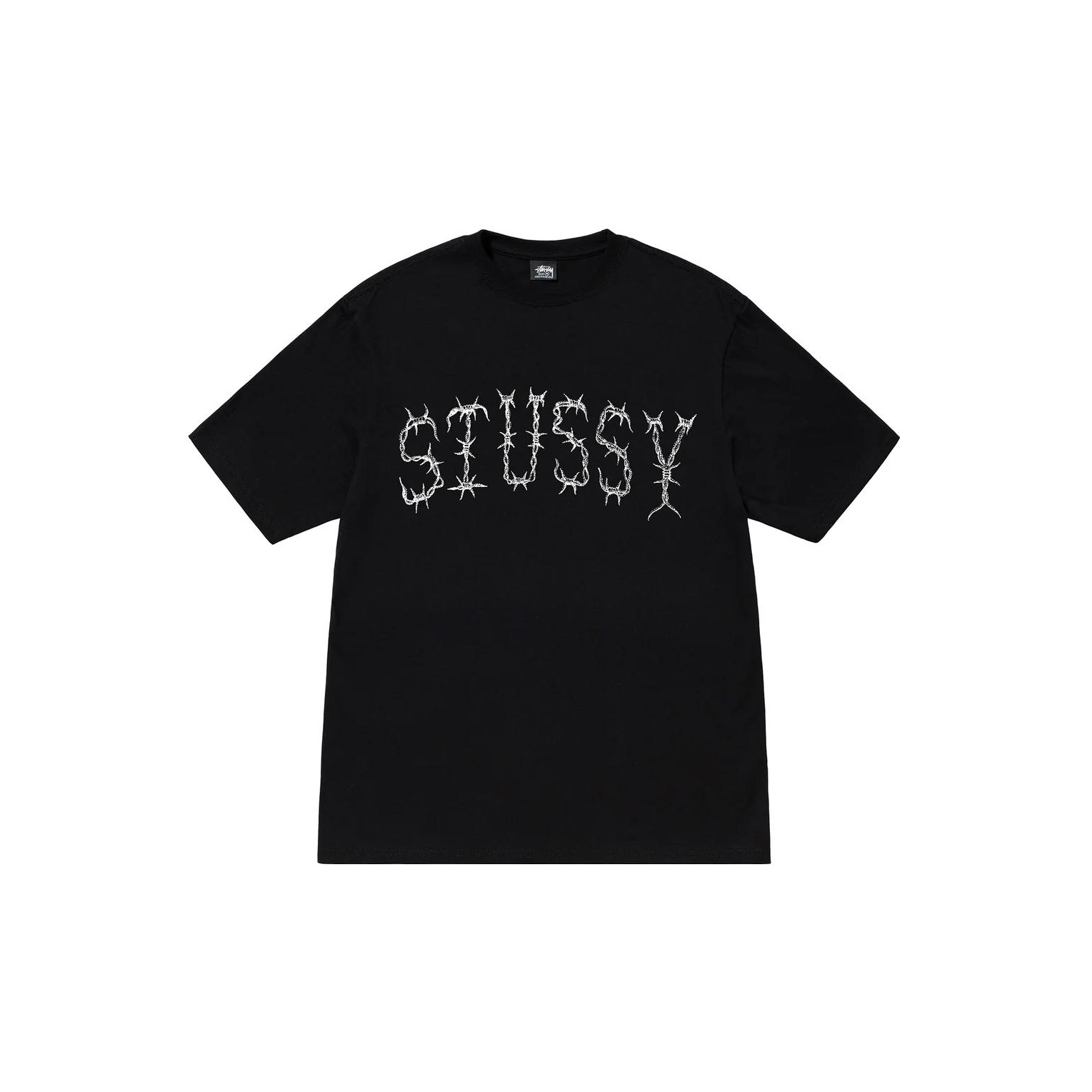 【Stussy】 Barb T-Shirt White Stüssy Stussy Barb Tee 'White' | REVERSIBLE