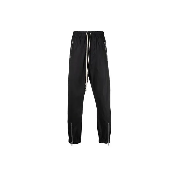 RICK OWENS Tecuatl Drop-crotch Track Pants 48 - POIZON