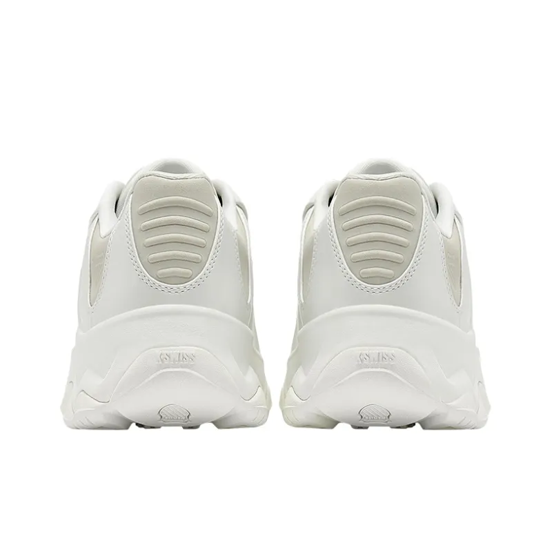 KSWISS ST329 Slip Resistant, Abrasion Resistant, Quick Dry Low Top Sports Casual Shoes Women's White Beige-4