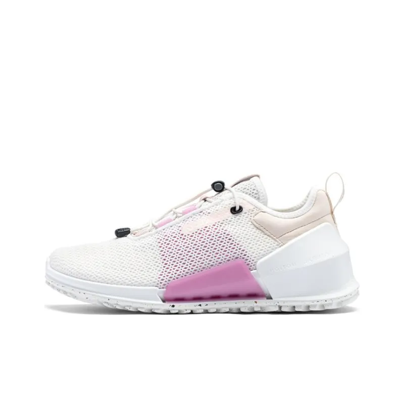Ecco Striding 2.0 Series Low Top Sports Casual Shoes Women's White-0